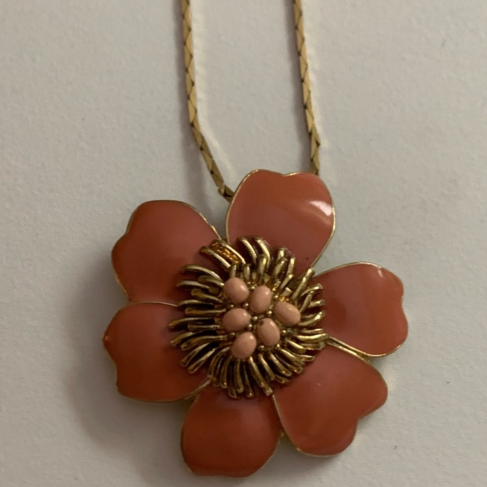 J. Crew Enamel Necklace NWOT